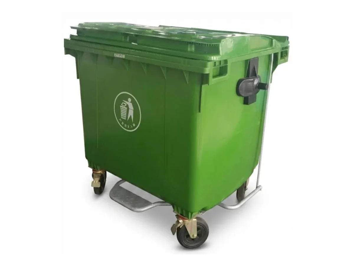 1100 L HDPE Wheeled Waste Bin