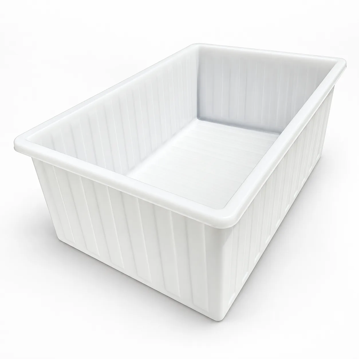 1,500 L Rectangular Open-Top Industrial Tank