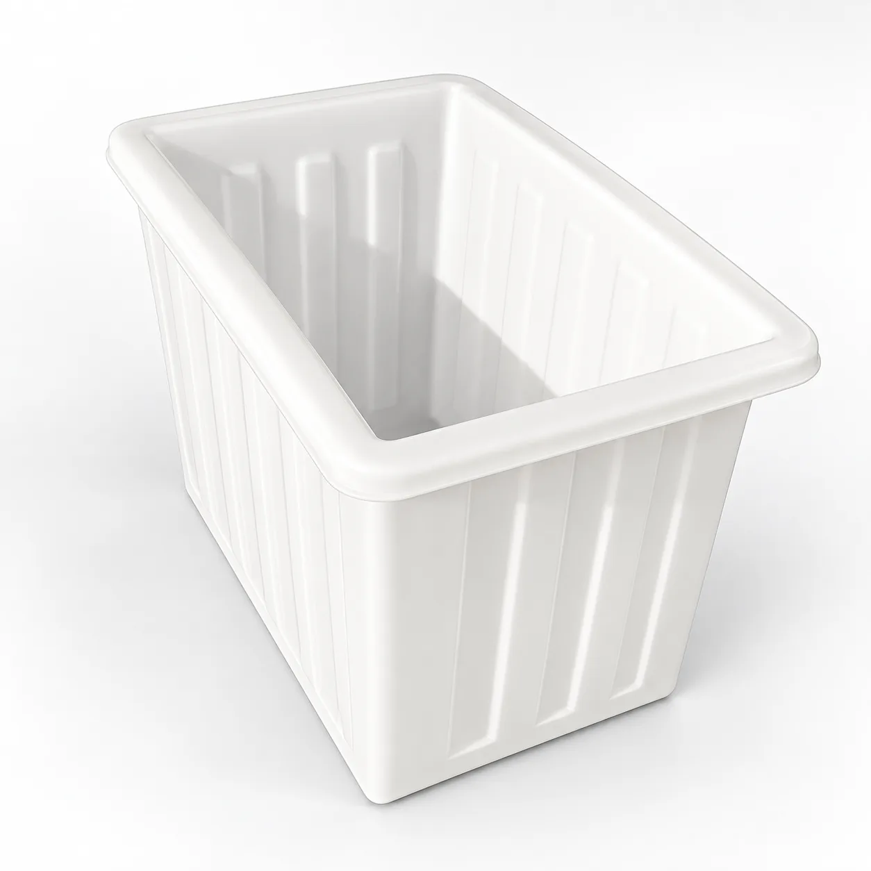 450 L Rectangular Open-Top Industrial Tank