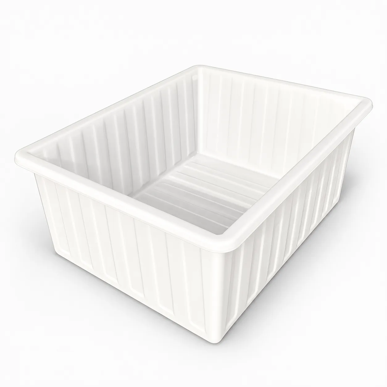 800 L Rectangular Open-Top Industrial Tank