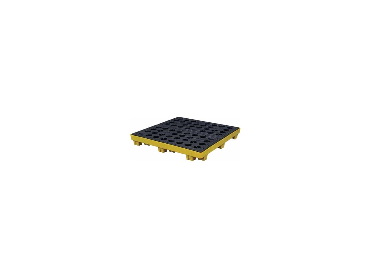 Low-Profile Spill Containment Pallet — 1,200 × 1,200 × 170mm