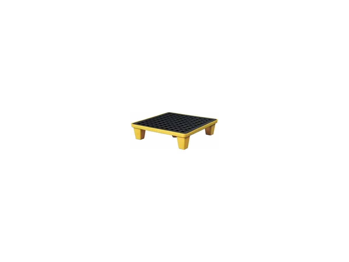 Low-Profile Spill Containment Pallet — 600 × 600 × 150mm