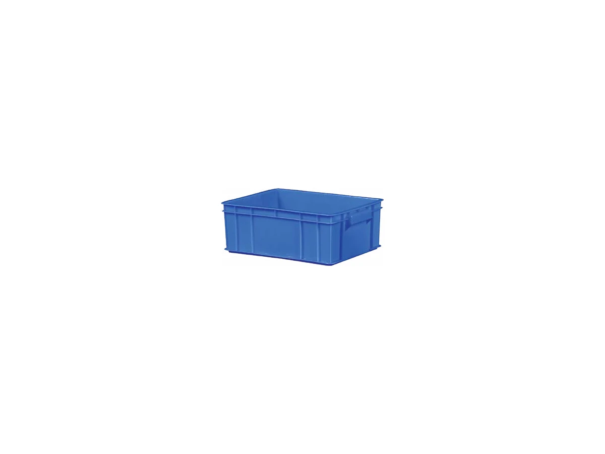 Stackable Plastic Logistics Box — 340 × 265 × 130mm
