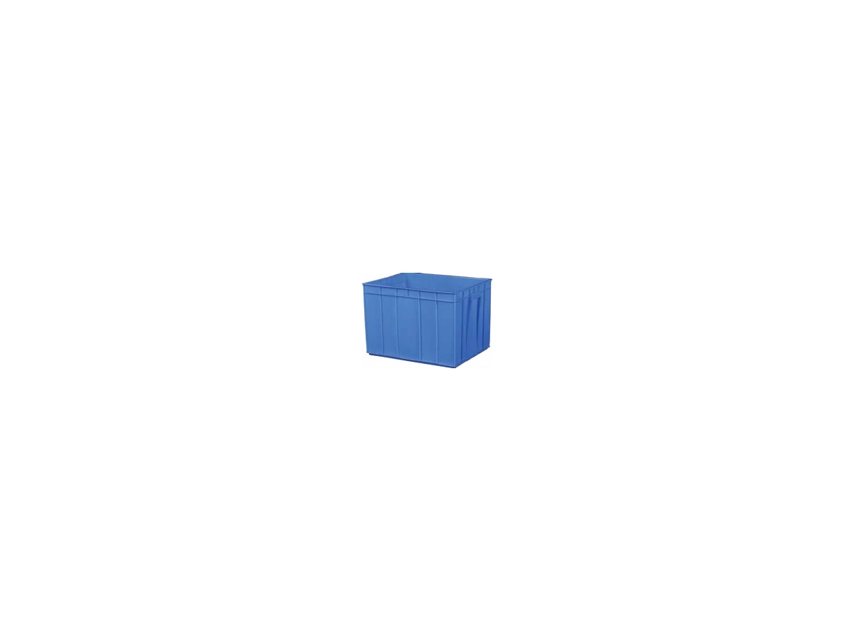 Stackable Plastic Logistics Box — 550 × 425 × 370mm