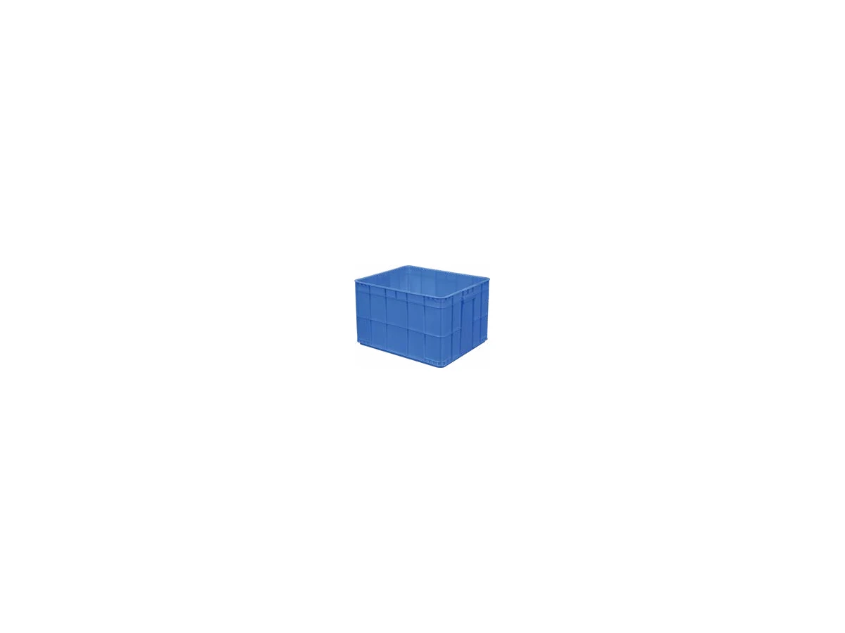 Stackable Plastic Logistics Box — 595 × 495 × 350mm