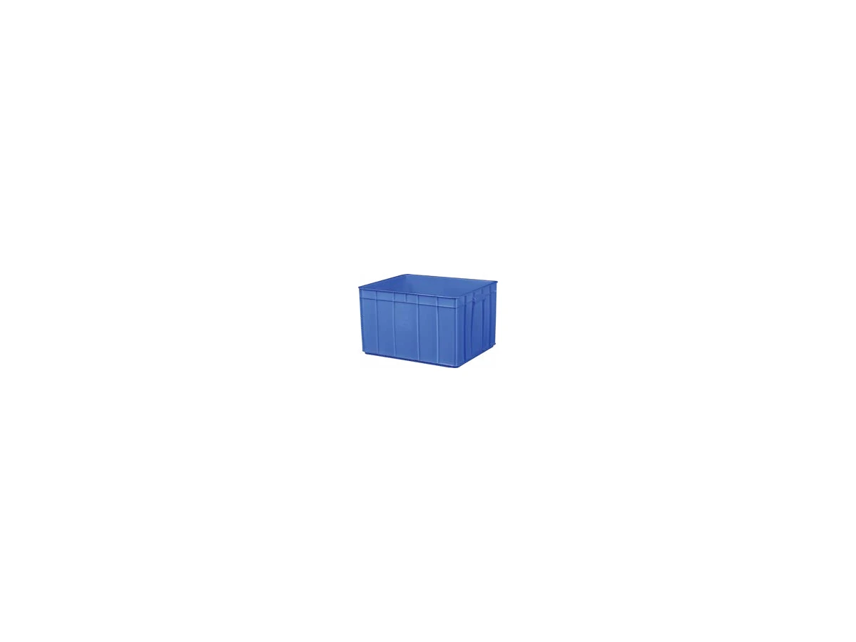 Stackable Plastic Logistics Box — 600 × 485 × 355mm