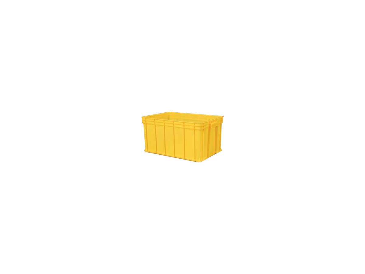 Stackable Plastic Logistics Box — 605 × 415 × 310mm