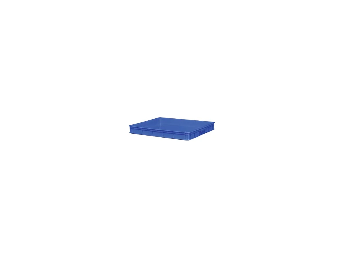 Stackable Plastic Logistics Box — 720 × 600 × 80mm