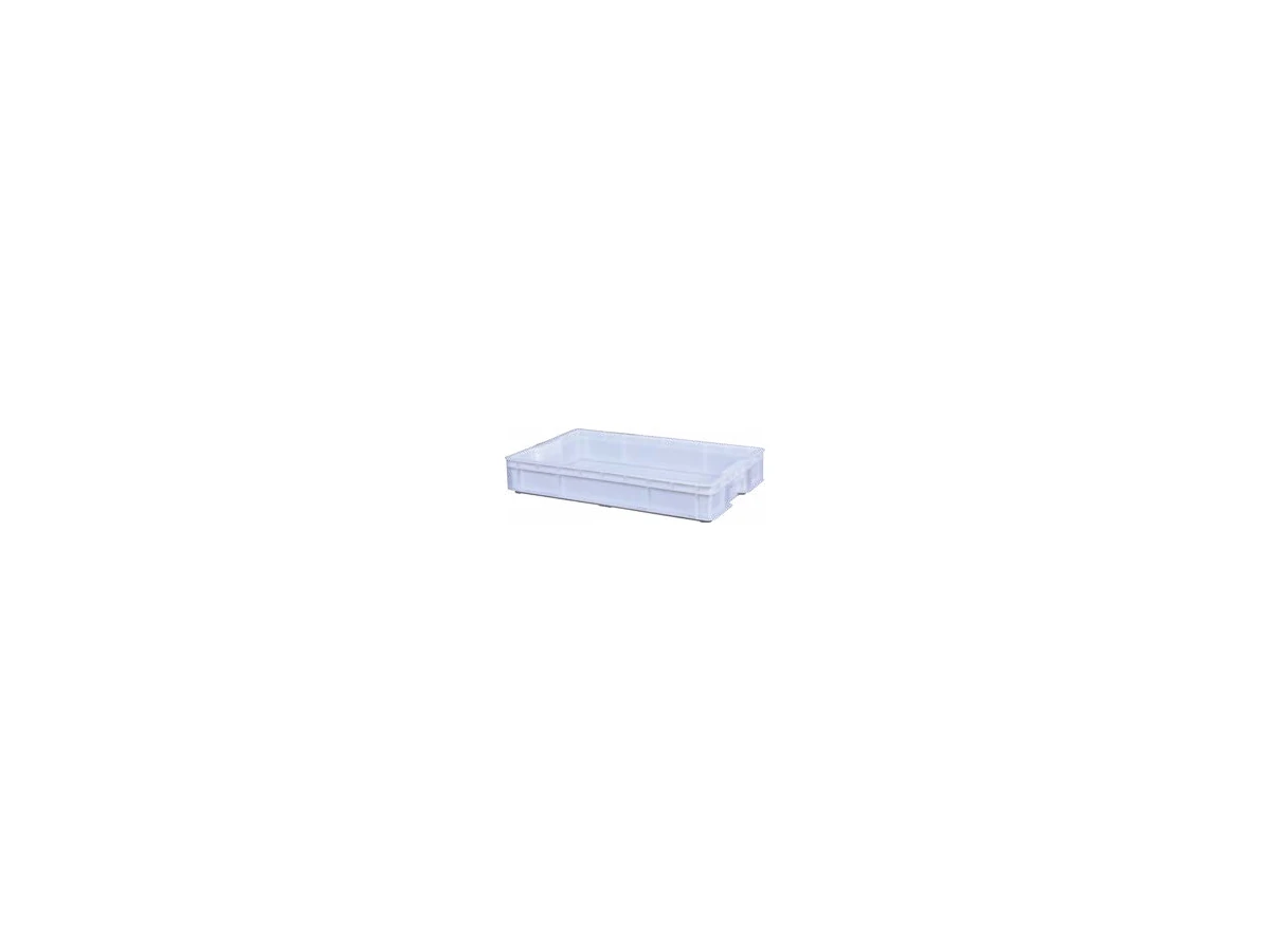 Stackable Plastic Logistics Box — 660 × 400 × 110mm