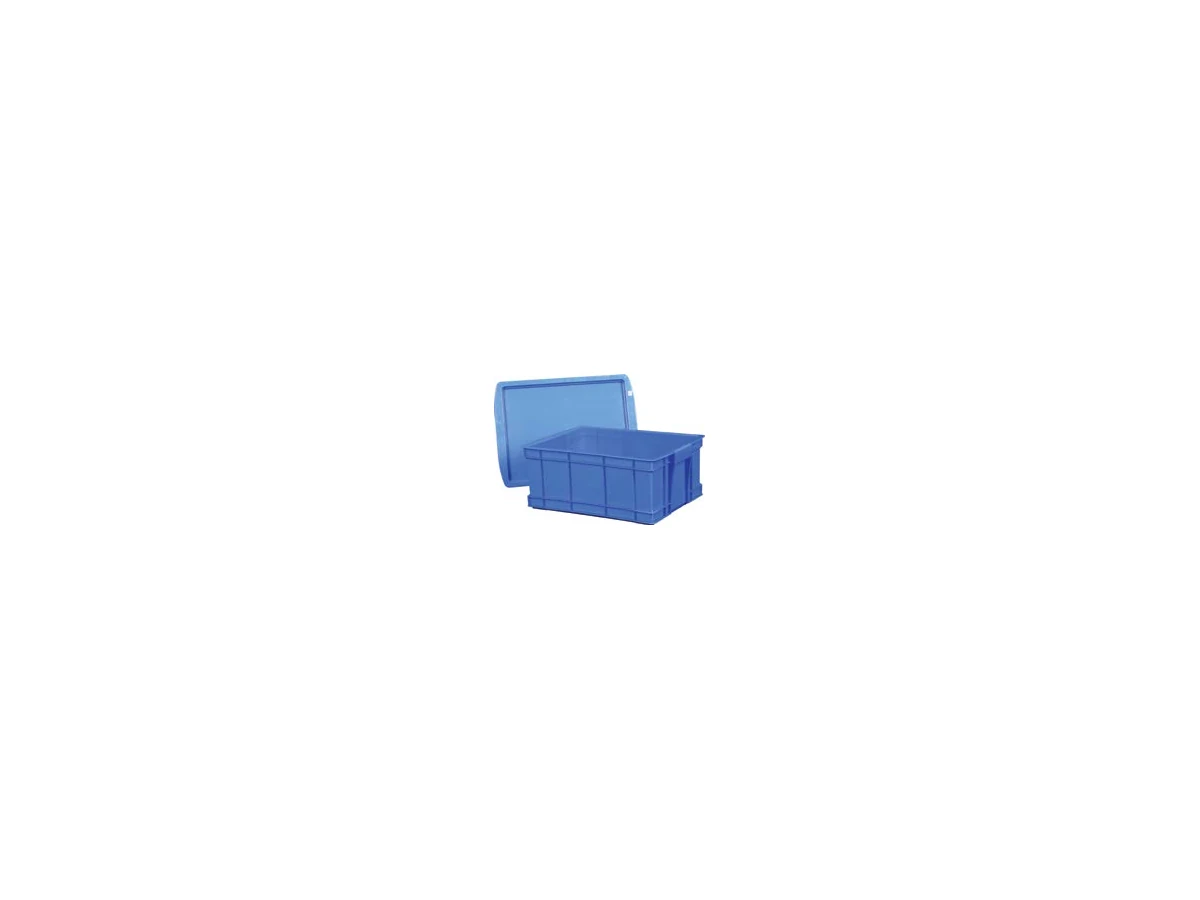 Stackable Plastic Logistics Box — 520 × 380 × 205mm