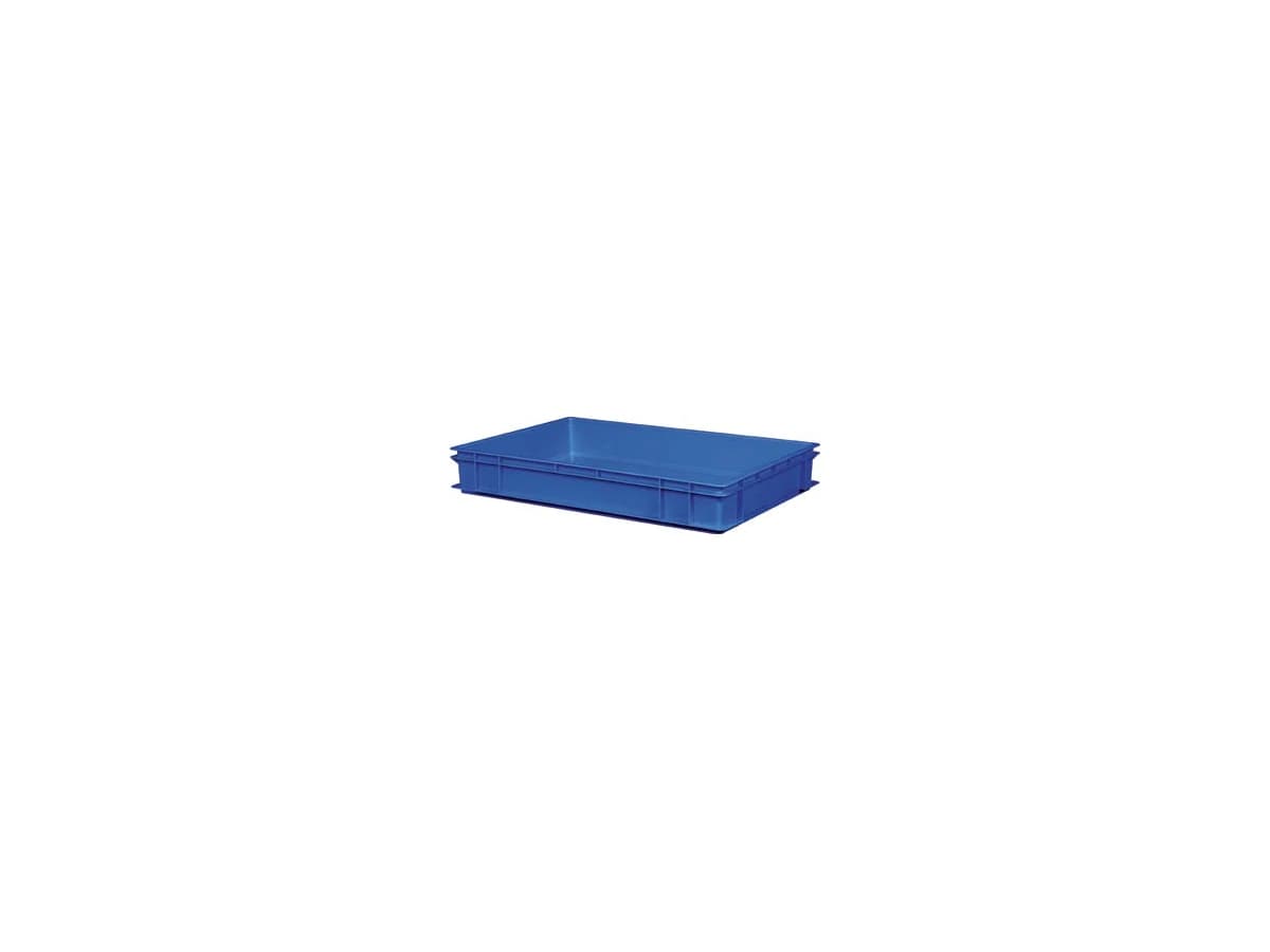 Stackable Plastic Logistics Box — 925 × 625 × 140mm