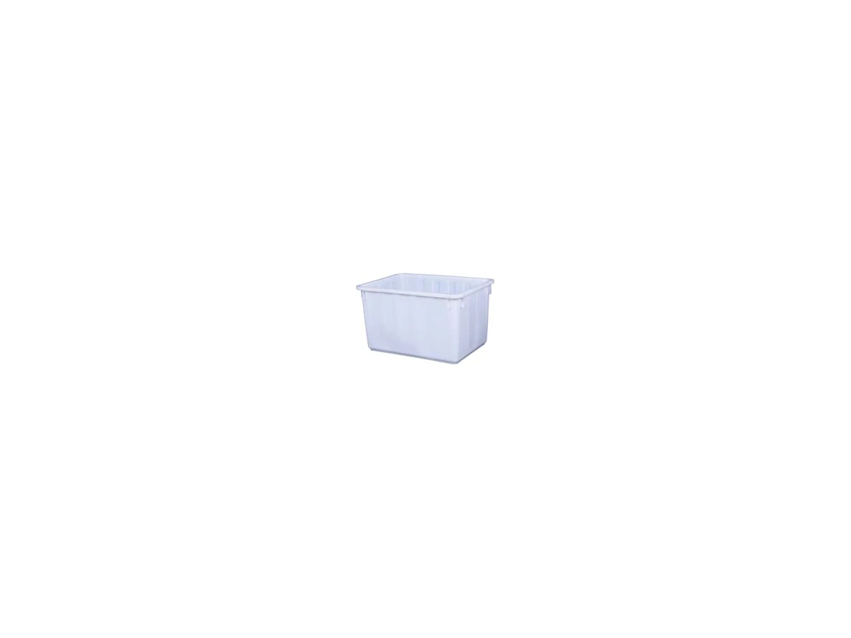 Open-Top Plastic Water Tank — 740 × 540 × 430mm