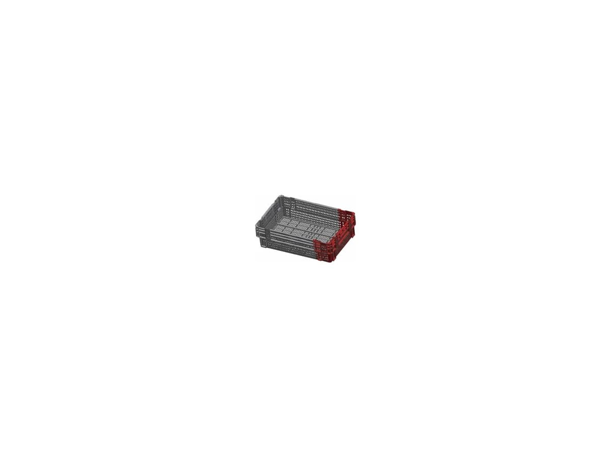 Nestable Plastic Logistics Box — 600 × 400 × 180mm