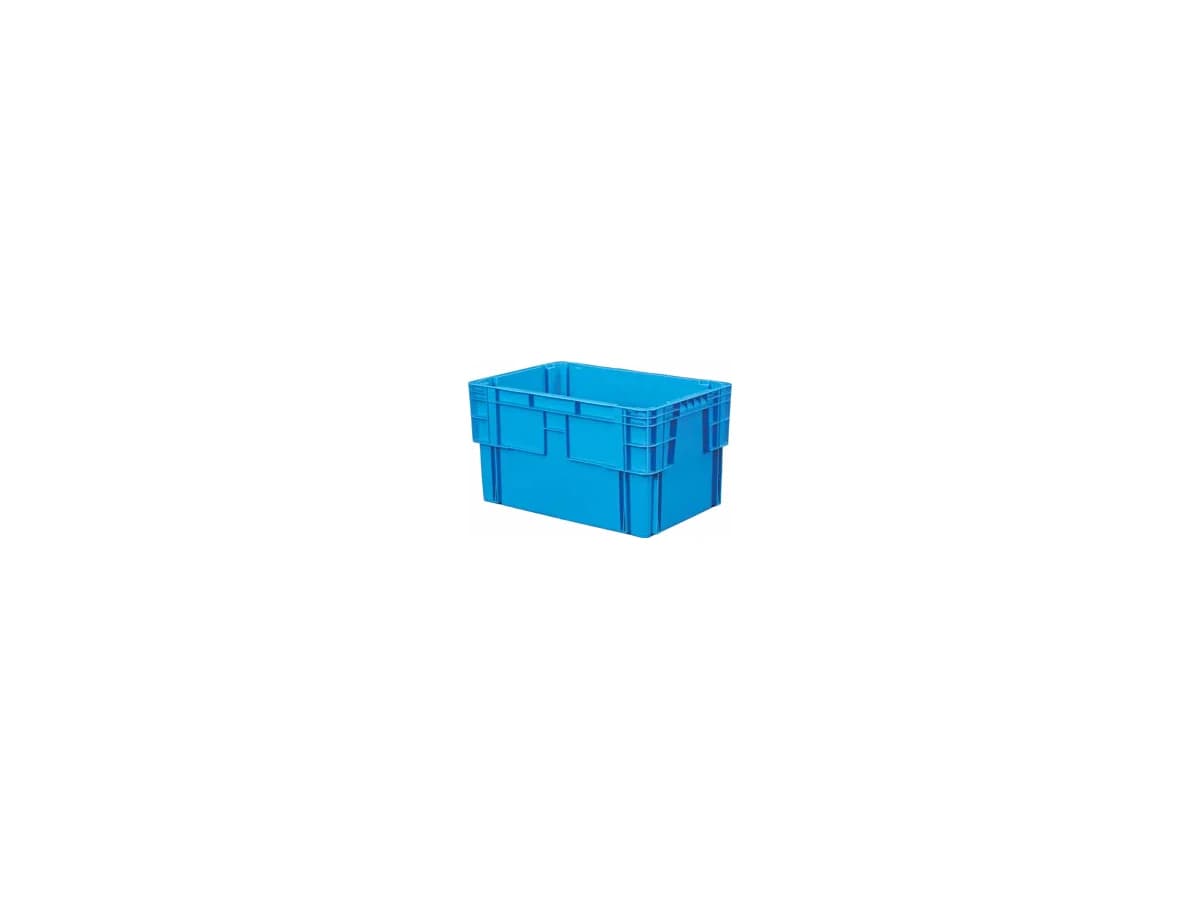 Nestable Plastic Logistics Box — 600 × 400 × 330mm