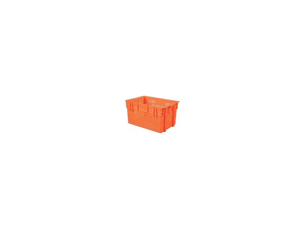 Nestable Plastic Logistics Box — 600 × 400 × 310mm