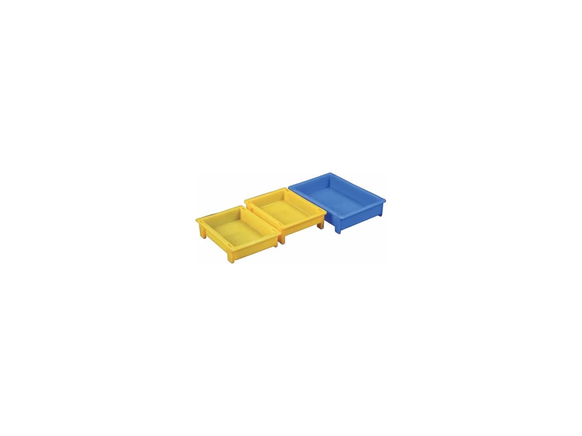 Divided Plastic Box or Tray — 250 × 183 × 60mm