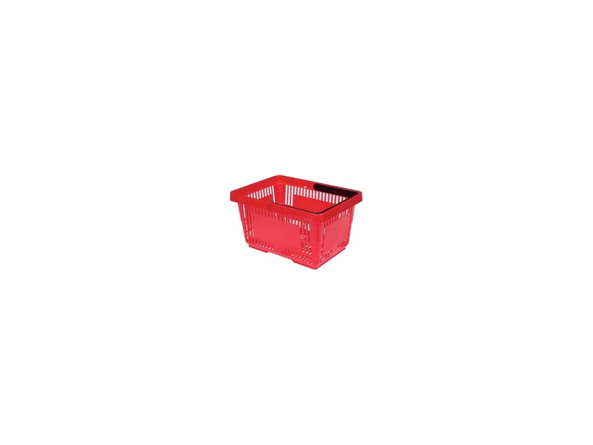 Retail / Supermarket Basket — 595 × 400 × 196mm