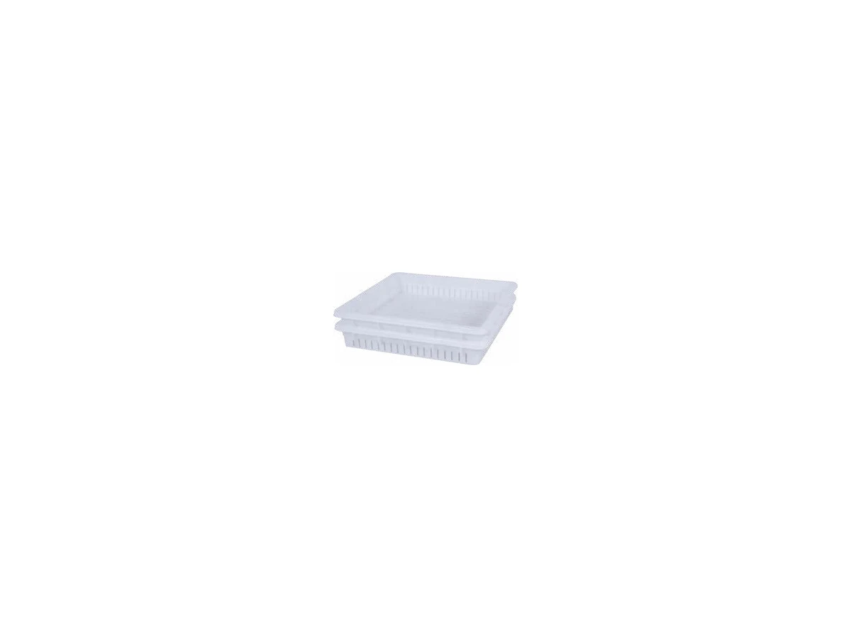 Plastic Basin or Sieve Tray — 350 × 350 × 50mm