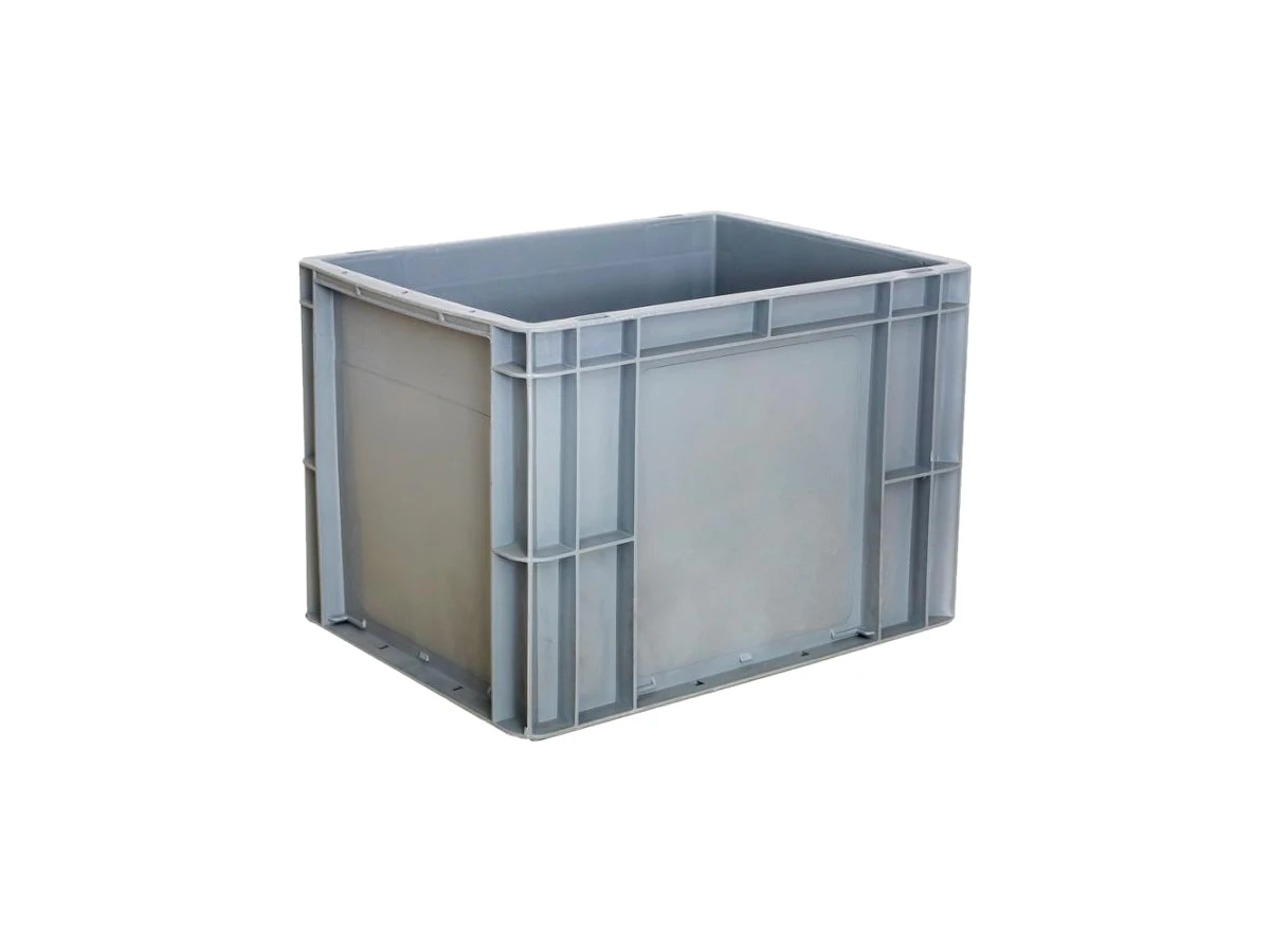 Straight-Wall Euro Logistics Container — 400 × 300 × 280
