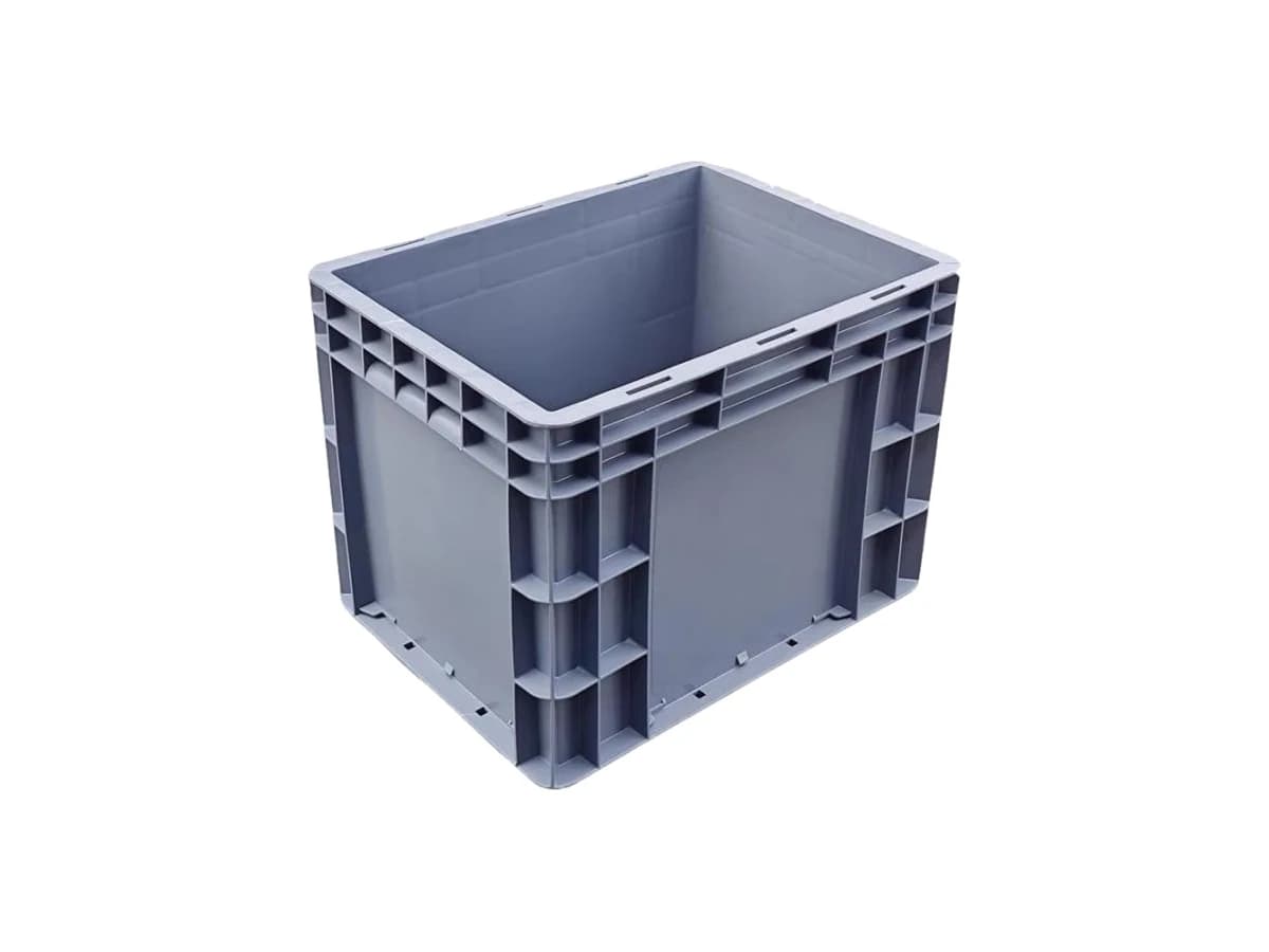 Straight-Wall Euro Logistics Container — 400 × 300 × 300