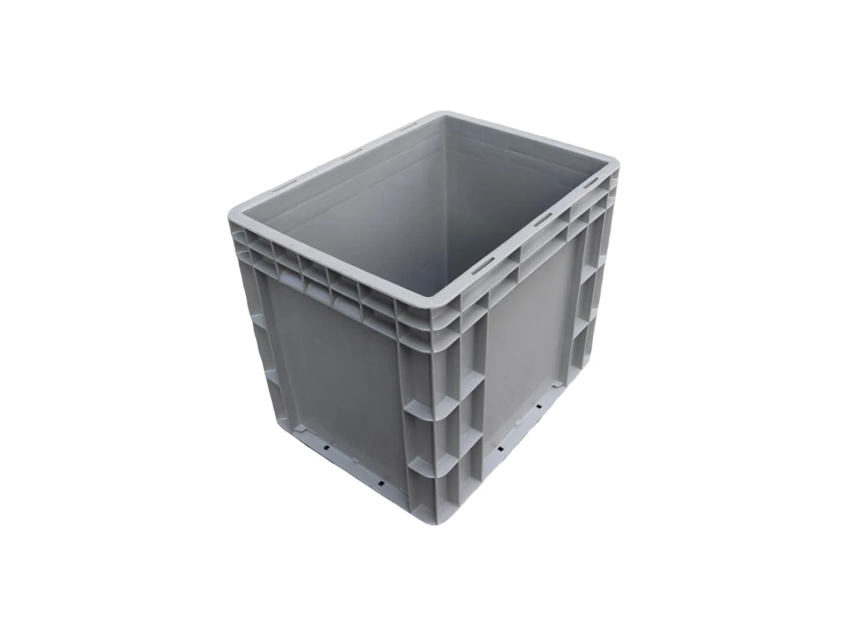 Straight-Wall Euro Logistics Container — 400 × 300 × 340