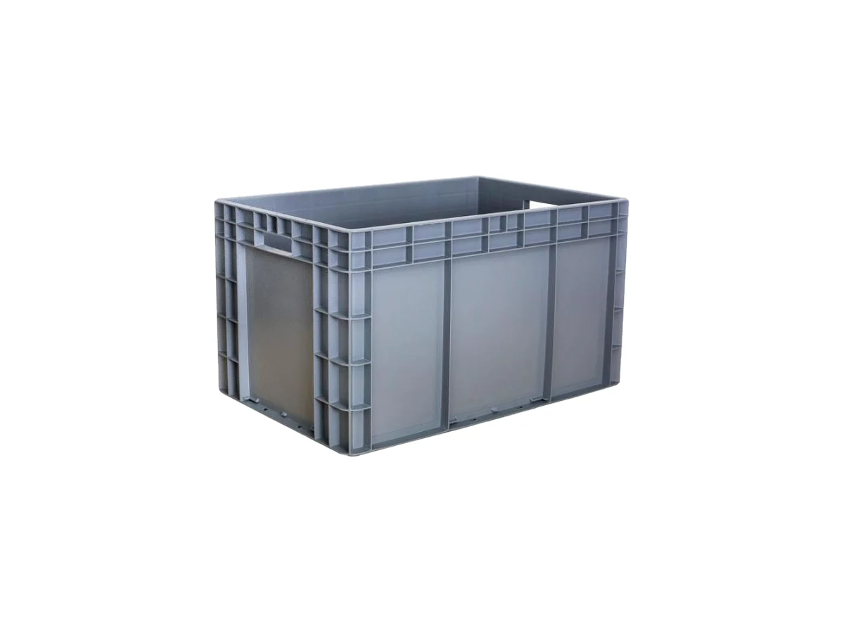 Straight-Wall Euro Logistics Container — 500 × 400 × 340