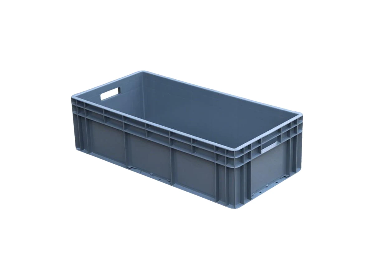 Straight-Wall Euro Logistics Container — 800 × 400 × 230