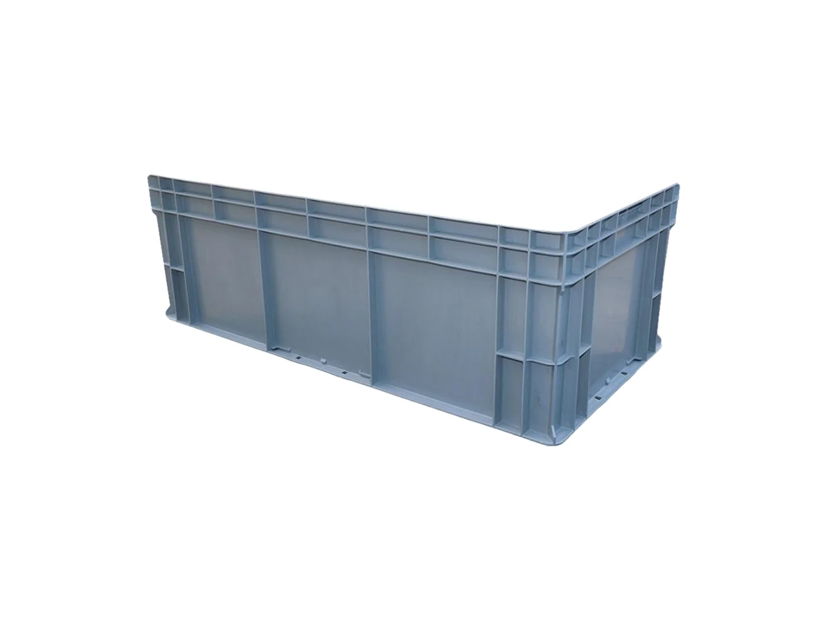 Straight-Wall Euro Logistics Container — 800 × 400 × 280