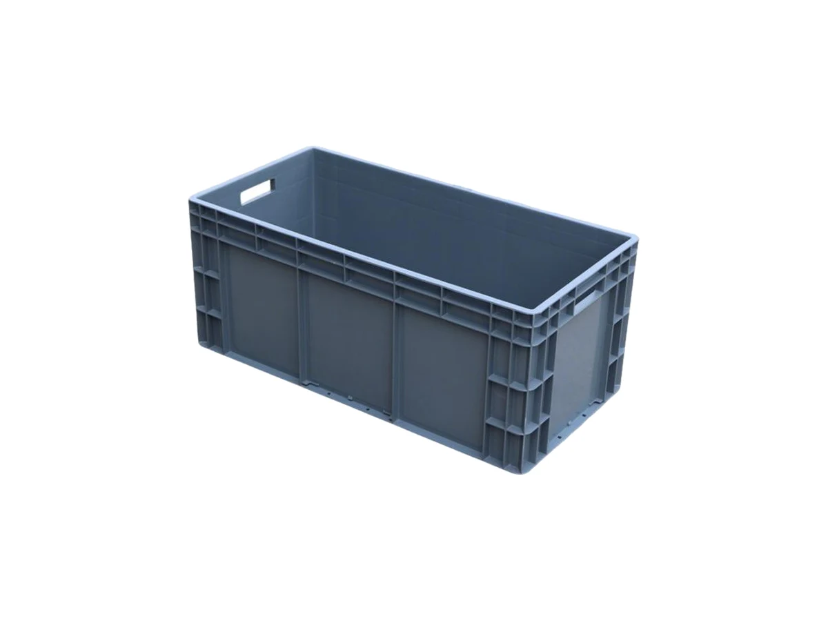 Straight-Wall Euro Logistics Container — 800 × 400 × 340