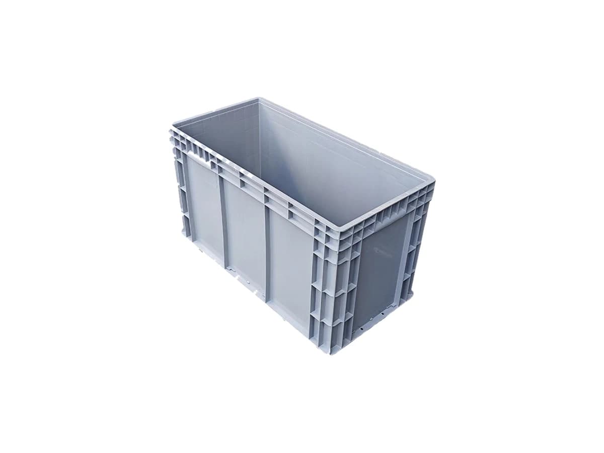 Straight-Wall Euro Logistics Container — 800 × 400 × 450