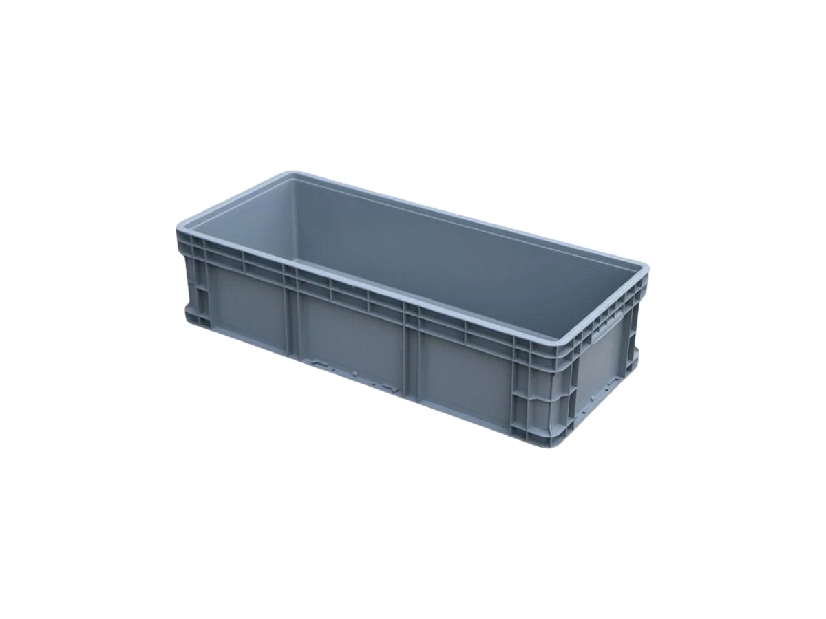 Straight-Wall Euro Logistics Container — 900 × 400 × 230