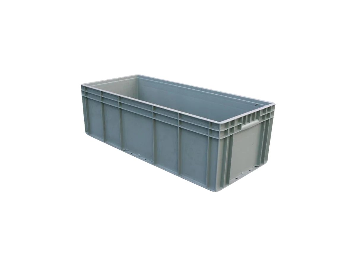 Straight-Wall Euro Logistics Container — 900 × 400 × 280