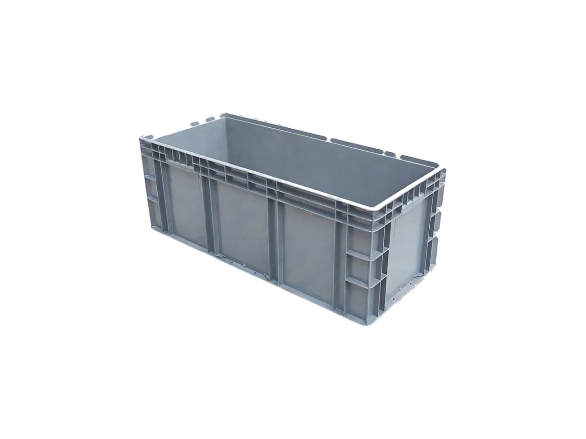 Straight-Wall Euro Logistics Container — 900 × 400 × 340