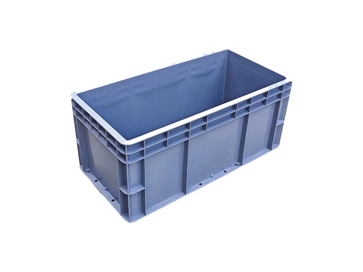 Straight-Wall Euro Logistics Container — 600 × 300 × 260