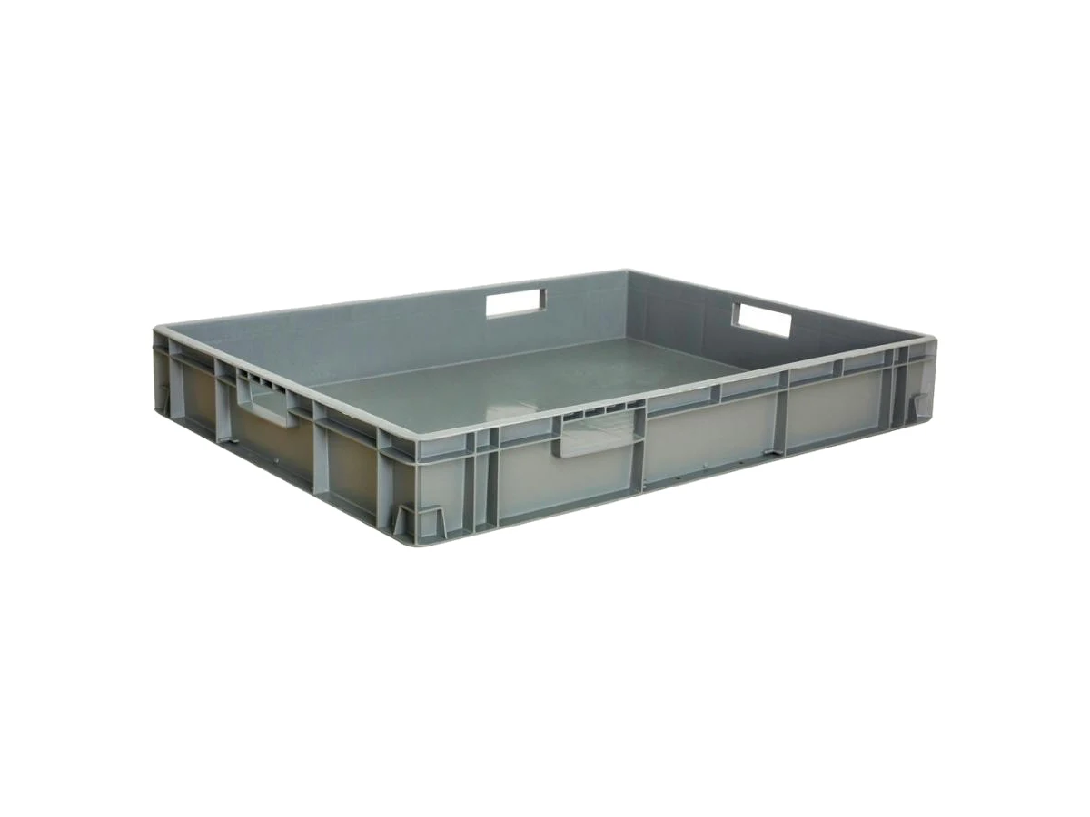 Straight-Wall Euro Logistics Container — 800 × 600 × 120