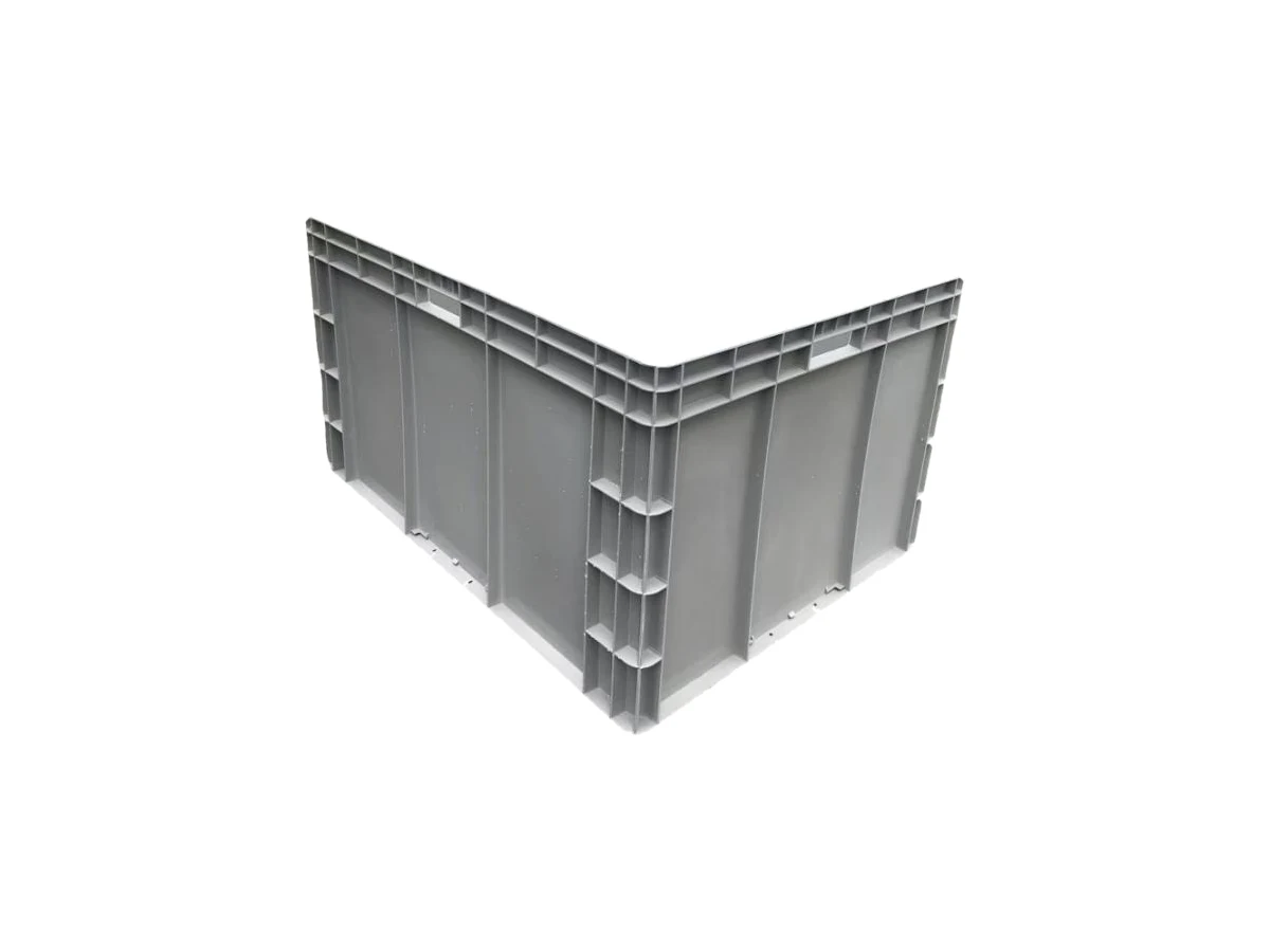 Straight-Wall Euro Logistics Container — 800 × 600 × 450