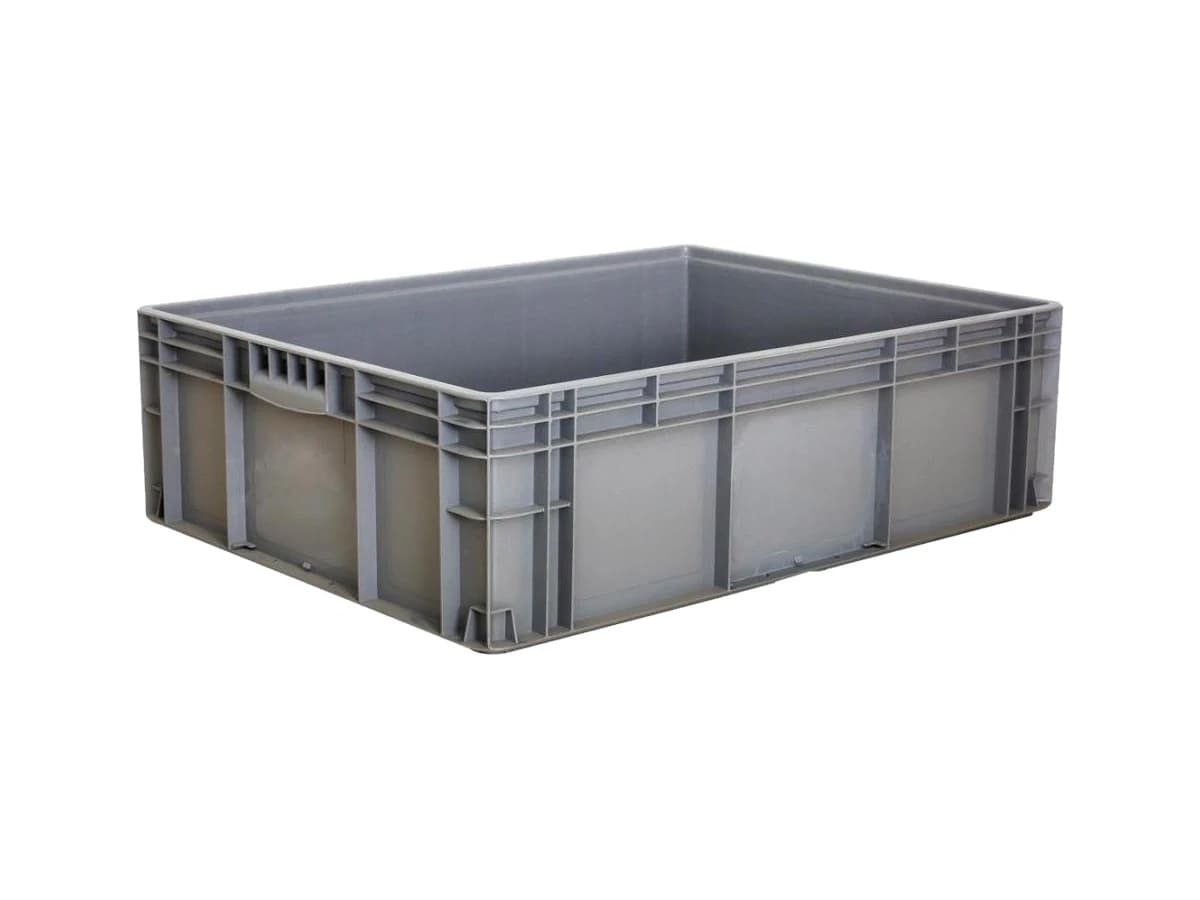 Straight-Wall Euro Logistics Container — 800 × 600 × 230