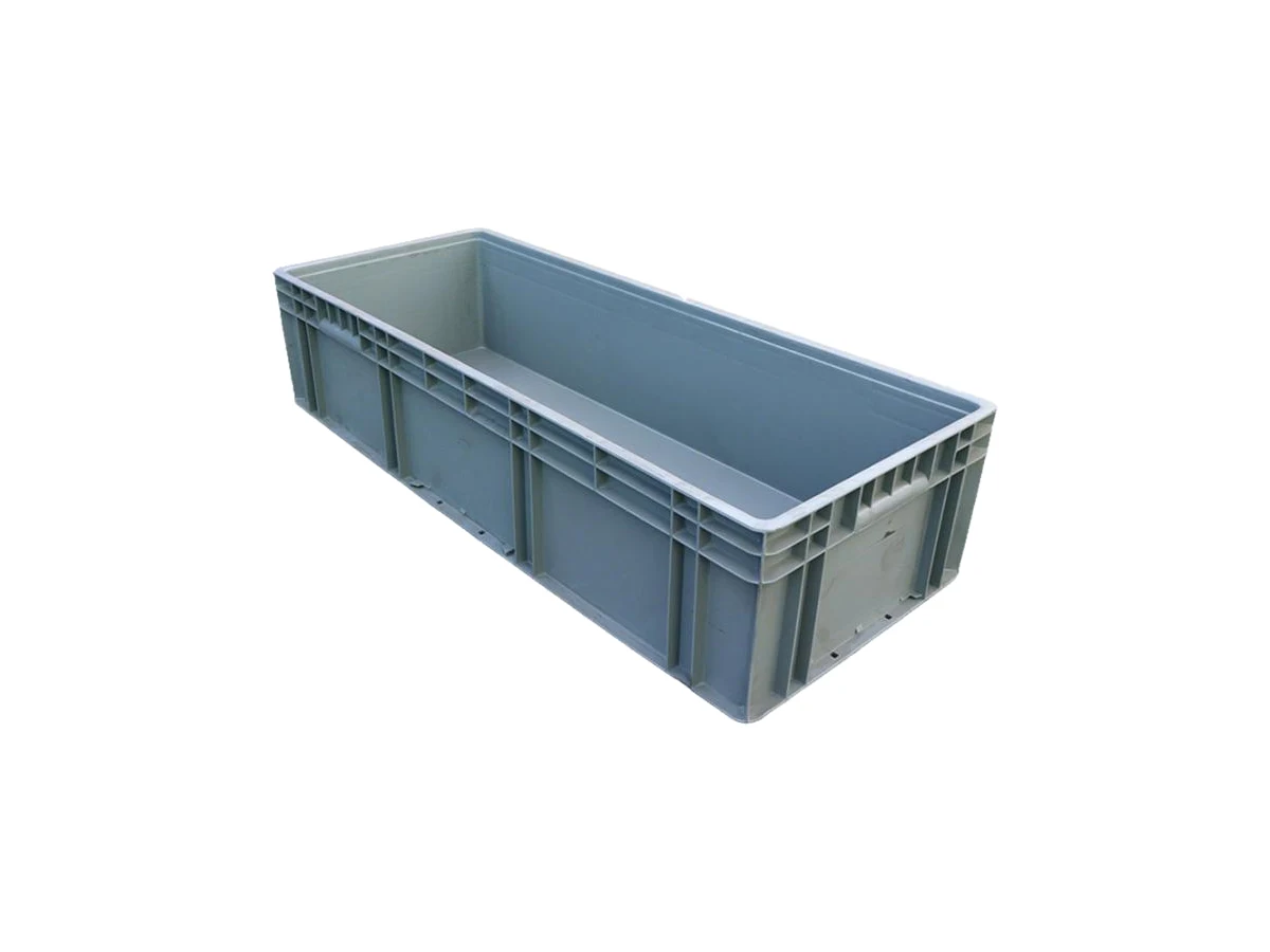 Straight-Wall Euro Logistics Container — 1000 × 400 × 230