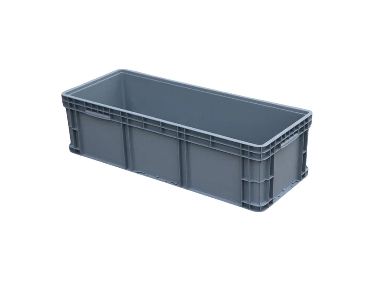 Straight-Wall Euro Logistics Container — 1000 × 400 × 280