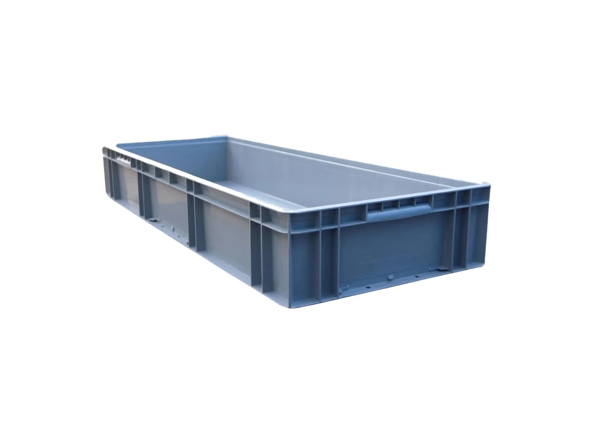 Straight-Wall Euro Logistics Container — 1000 × 400 × 148