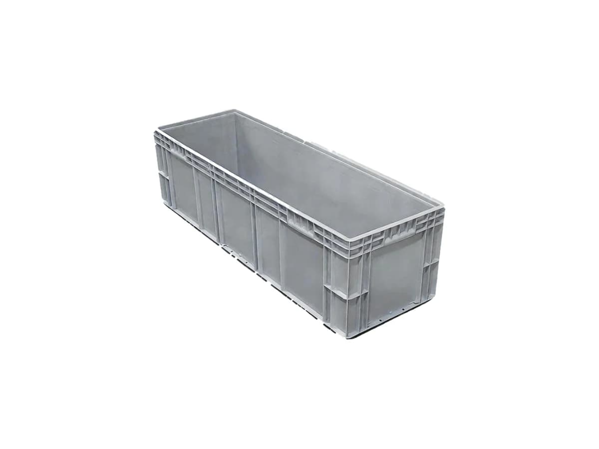 Straight-Wall Euro Logistics Container — 1200 × 400 × 340