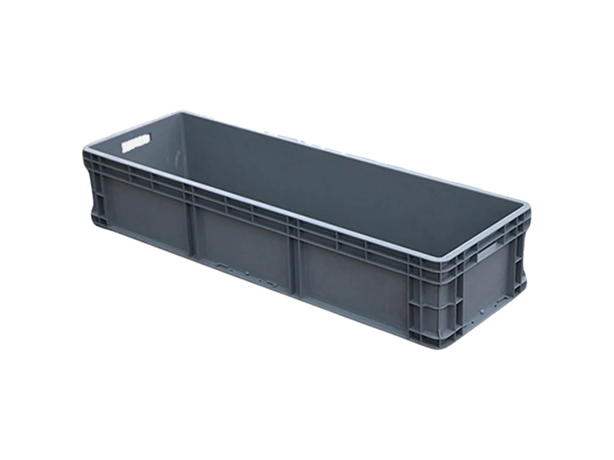 Straight-Wall Euro Logistics Container — 1200 × 400 × 230