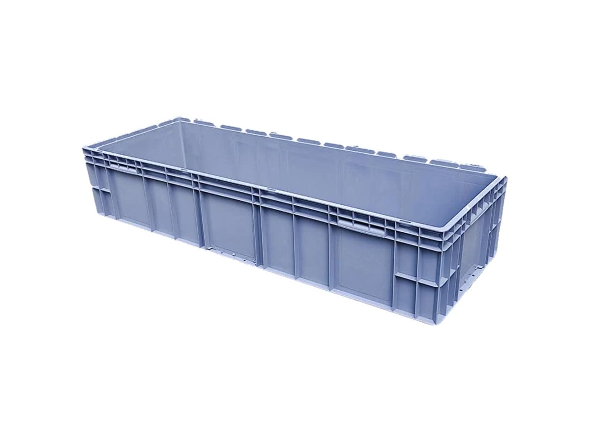 Straight-Wall Euro Logistics Container — 1400 × 500 × 280