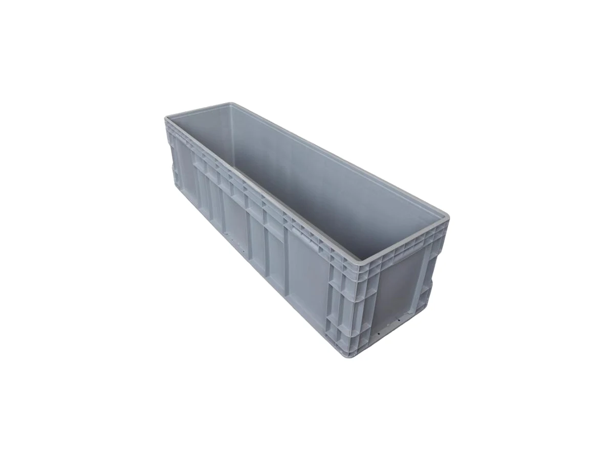 Straight-Wall Euro Logistics Container — 1400 × 400 × 390