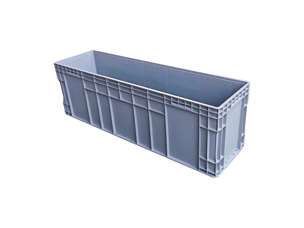 Straight-Wall Euro Logistics Container — 1400 × 400 × 450
