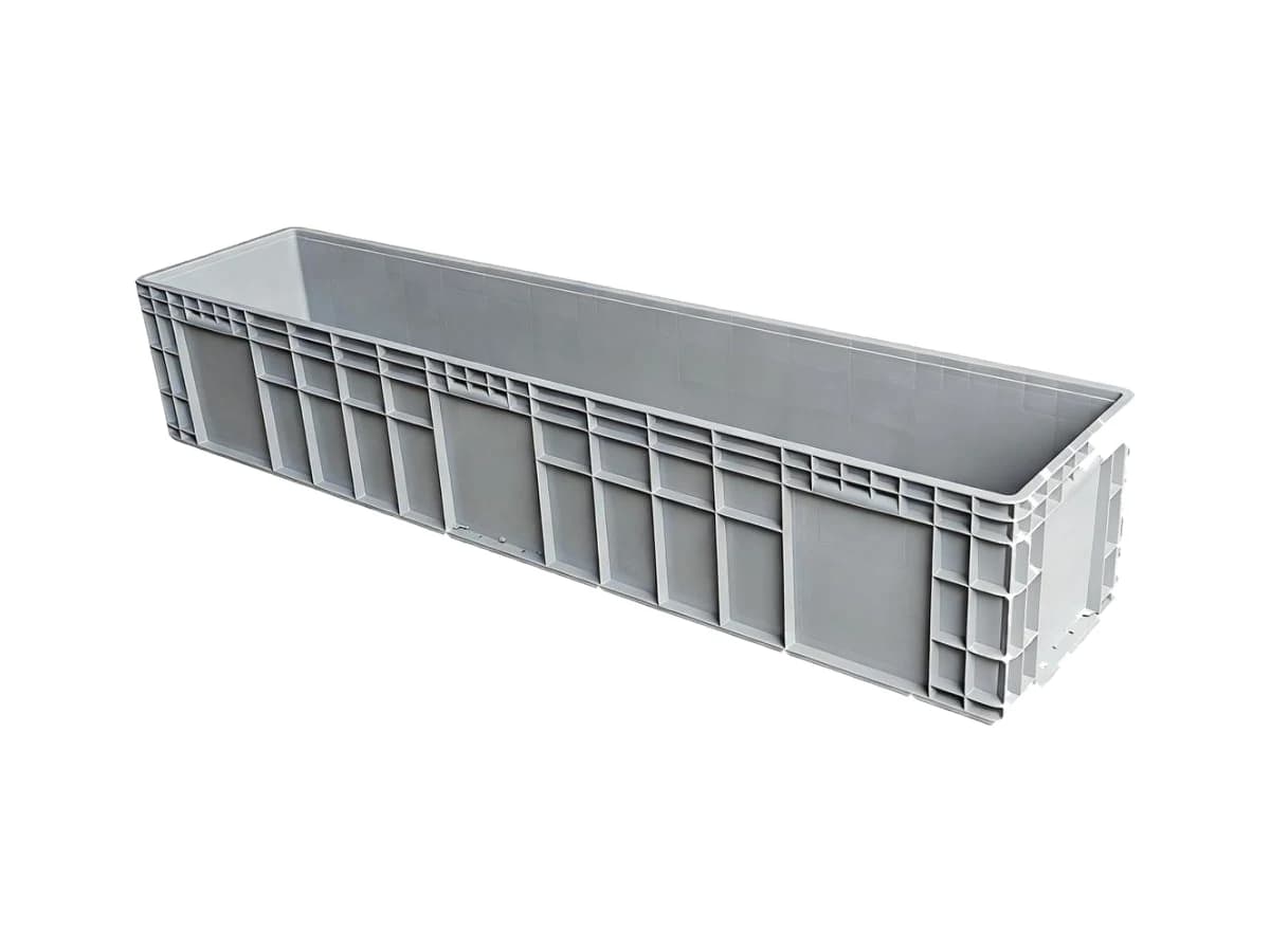 Straight-Wall Euro Logistics Container — 1800 × 400 × 340