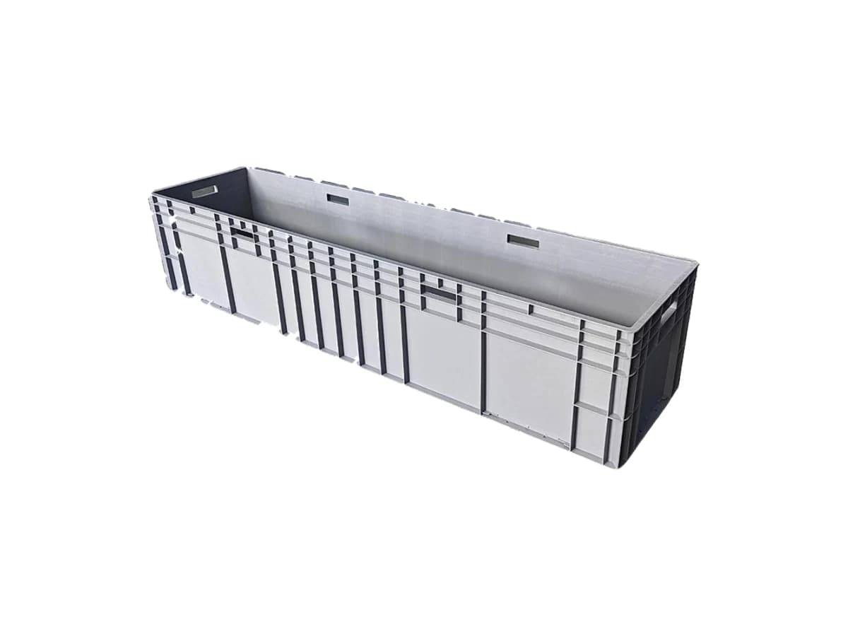 Straight-Wall Euro Logistics Container — 1600 × 400 × 340