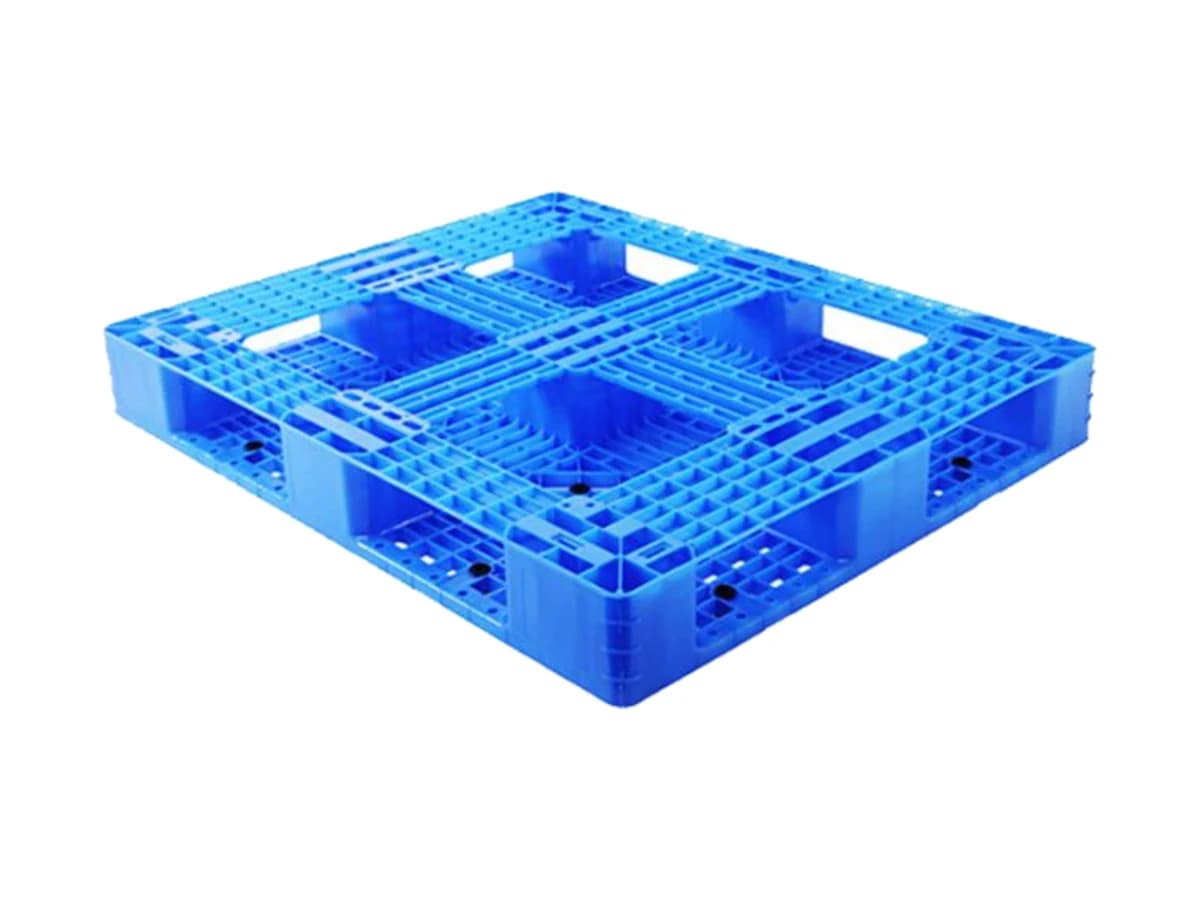 Grid Perimeter-Base Pallet — 1200 × 1000 × 150 — Grid deck