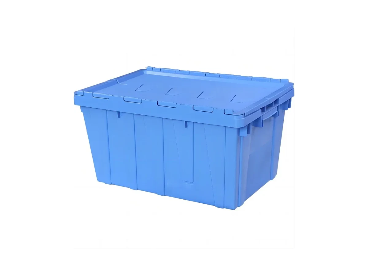 Attached-Lid Container 600 × 400 × 315 mm — Attached / Hinged lid