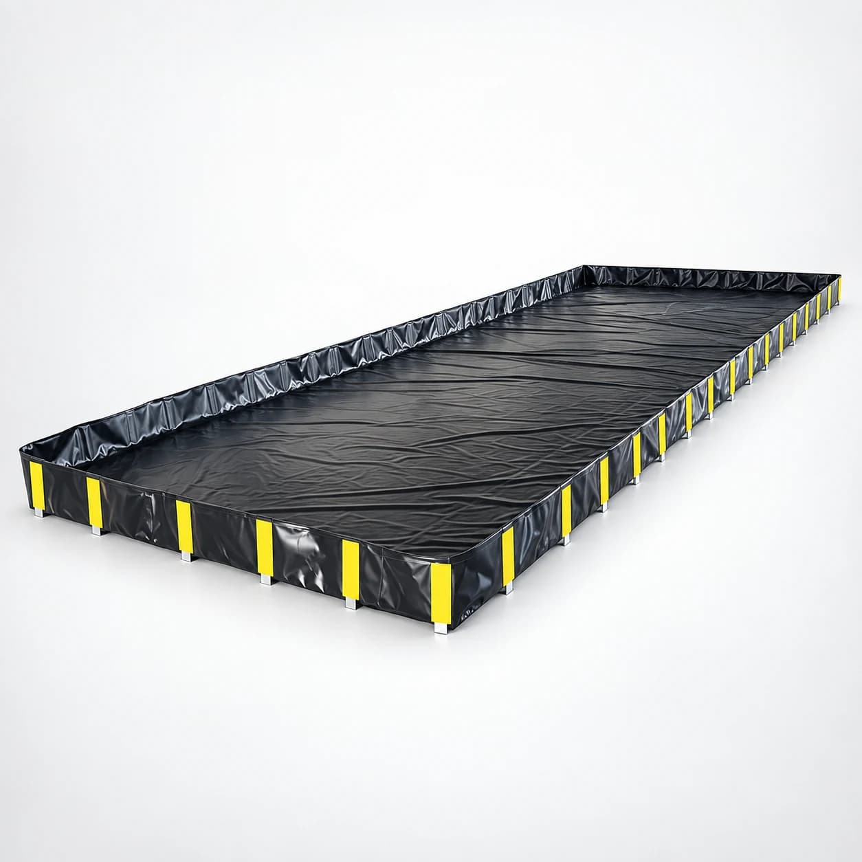 Heavy-Duty L-Support Spill Berm — 450 L